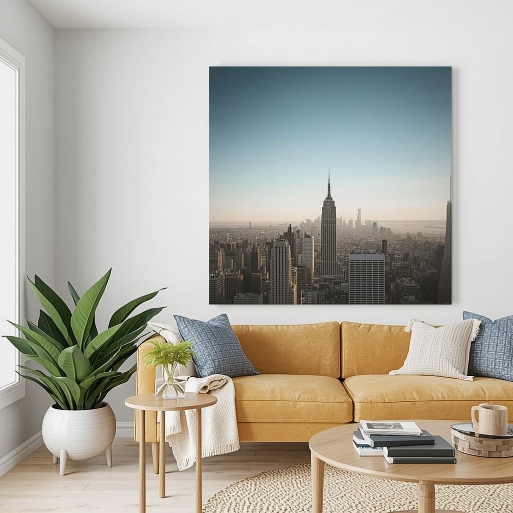 Styling Tips for Canvas Accent Walls