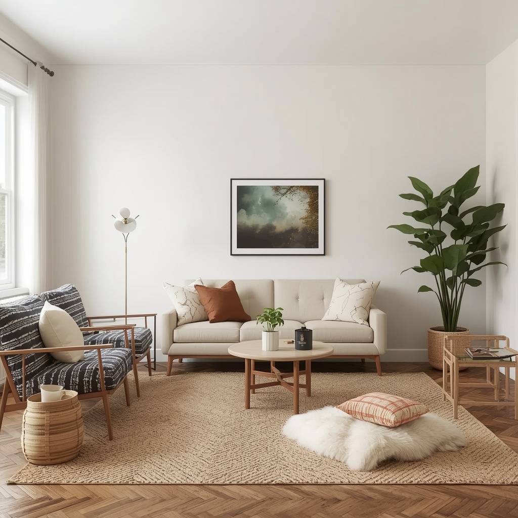The Core Elements of a Boho Chic Living Room
