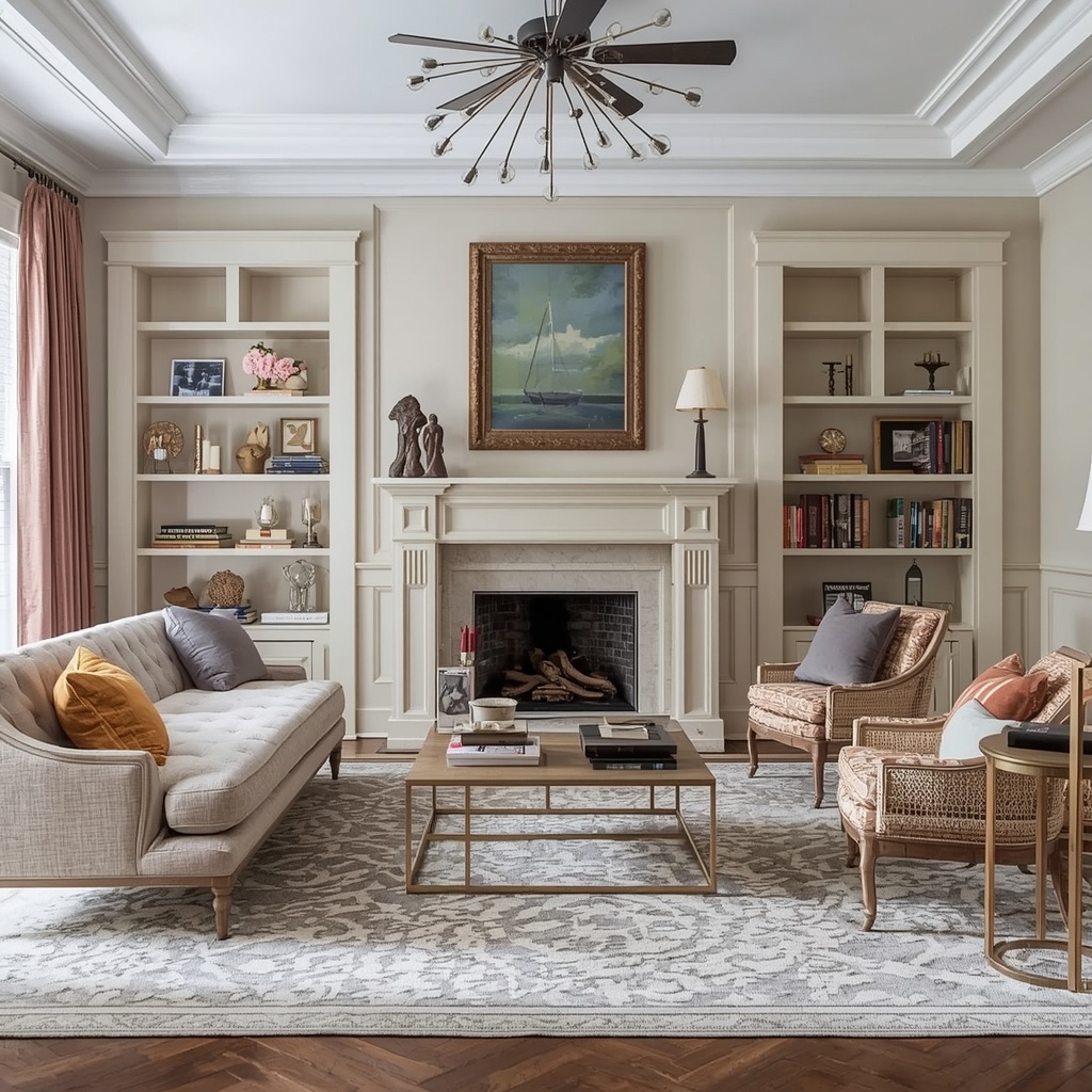 The Core Principles of Maximalist Living Rooms