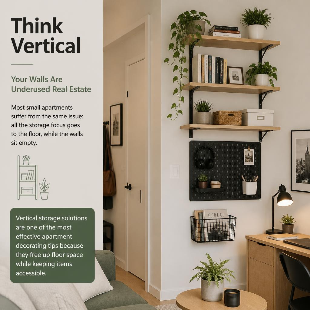Think Vertical — Your Walls Are Underused Real Estate