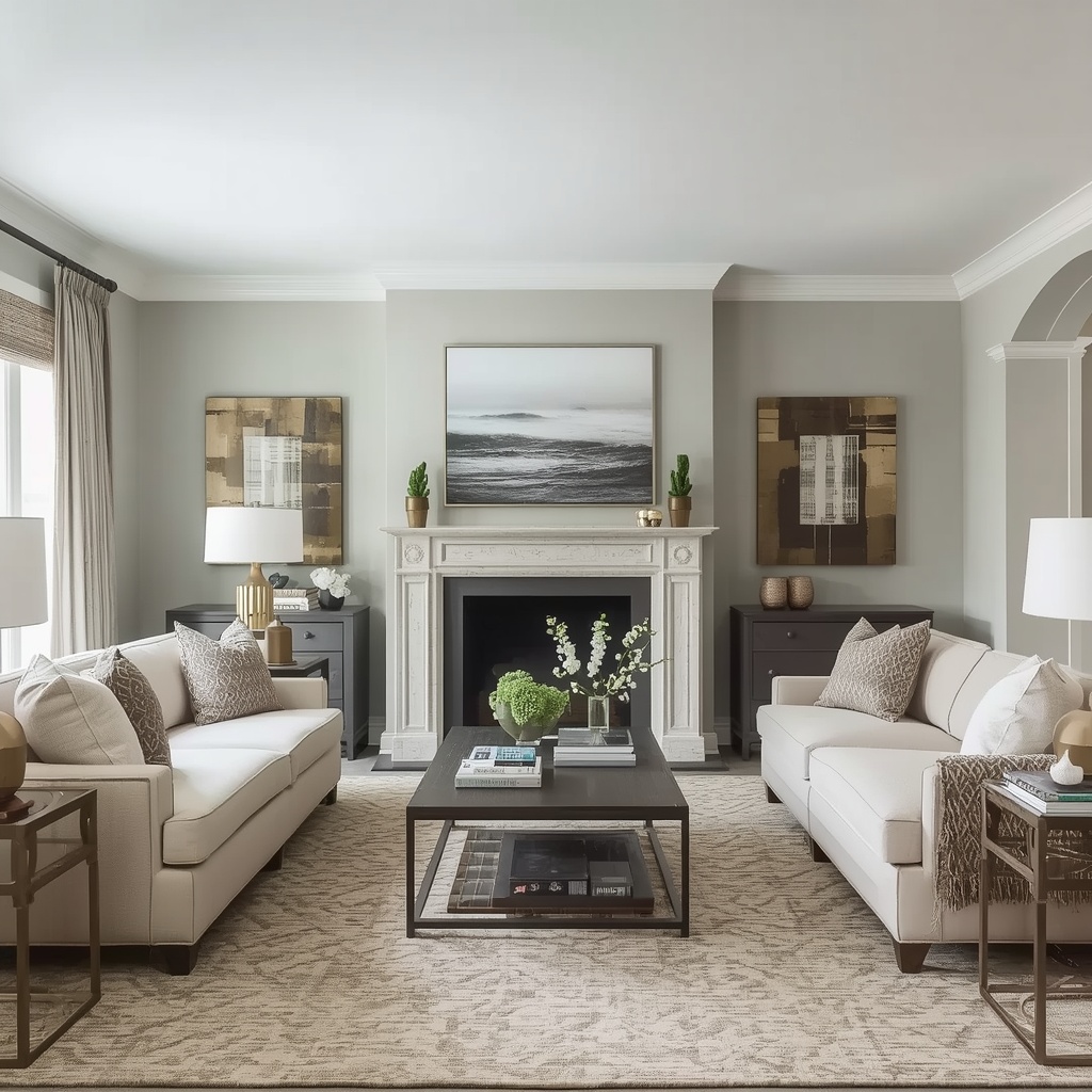 Transitional Living Room Design: Merging Classic and Modern