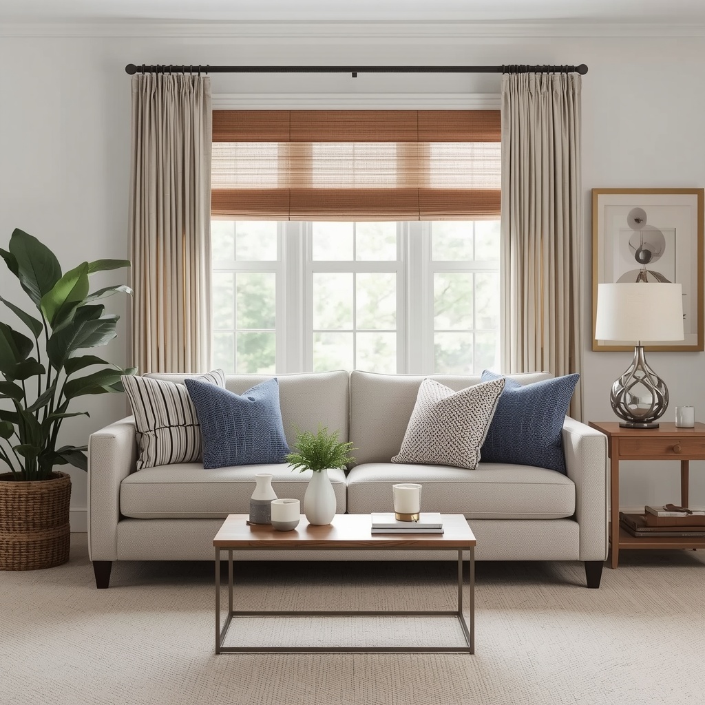 Types of Window Treatments for Living Rooms