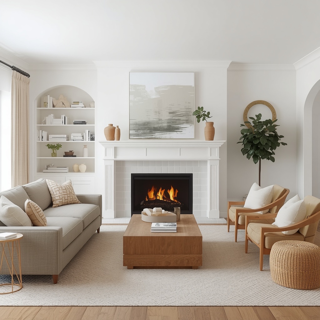 Warm Minimalist Living Room Inspirations: The Cozy-Meets-Clean Design Trend Taking Over American Homes