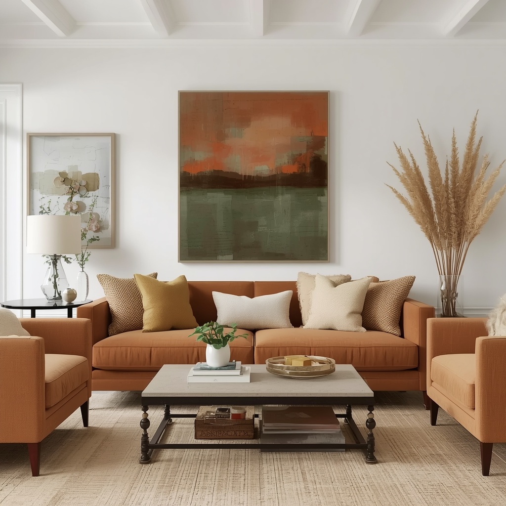 Why Earthy Tones Work So Well in Living Rooms