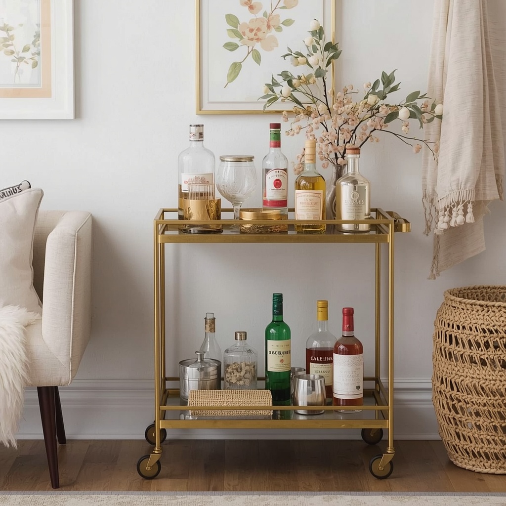 Why Every Home Deserves a Statement Bar Cart