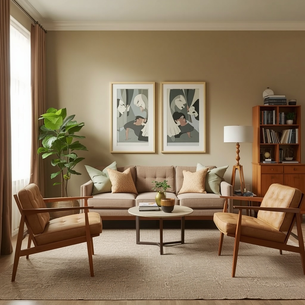 Why Mid-Century Modern Is a Budget Decorator's Dream