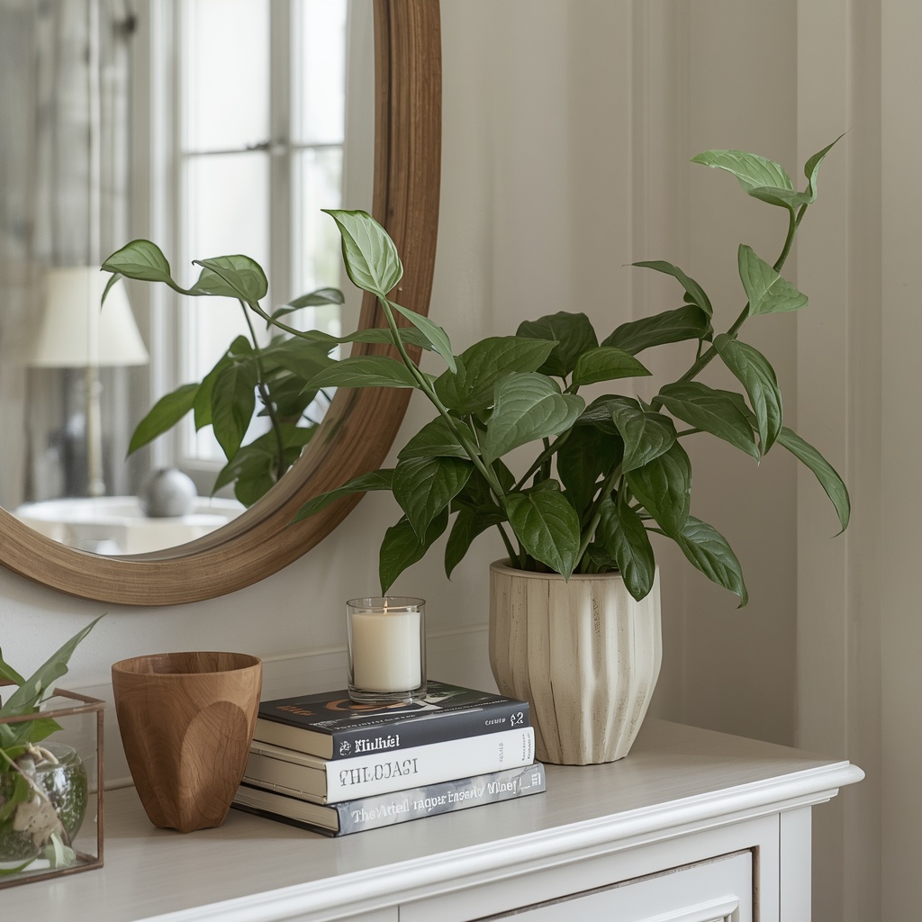 Add Personality With Plants, Scent, and Small Decor