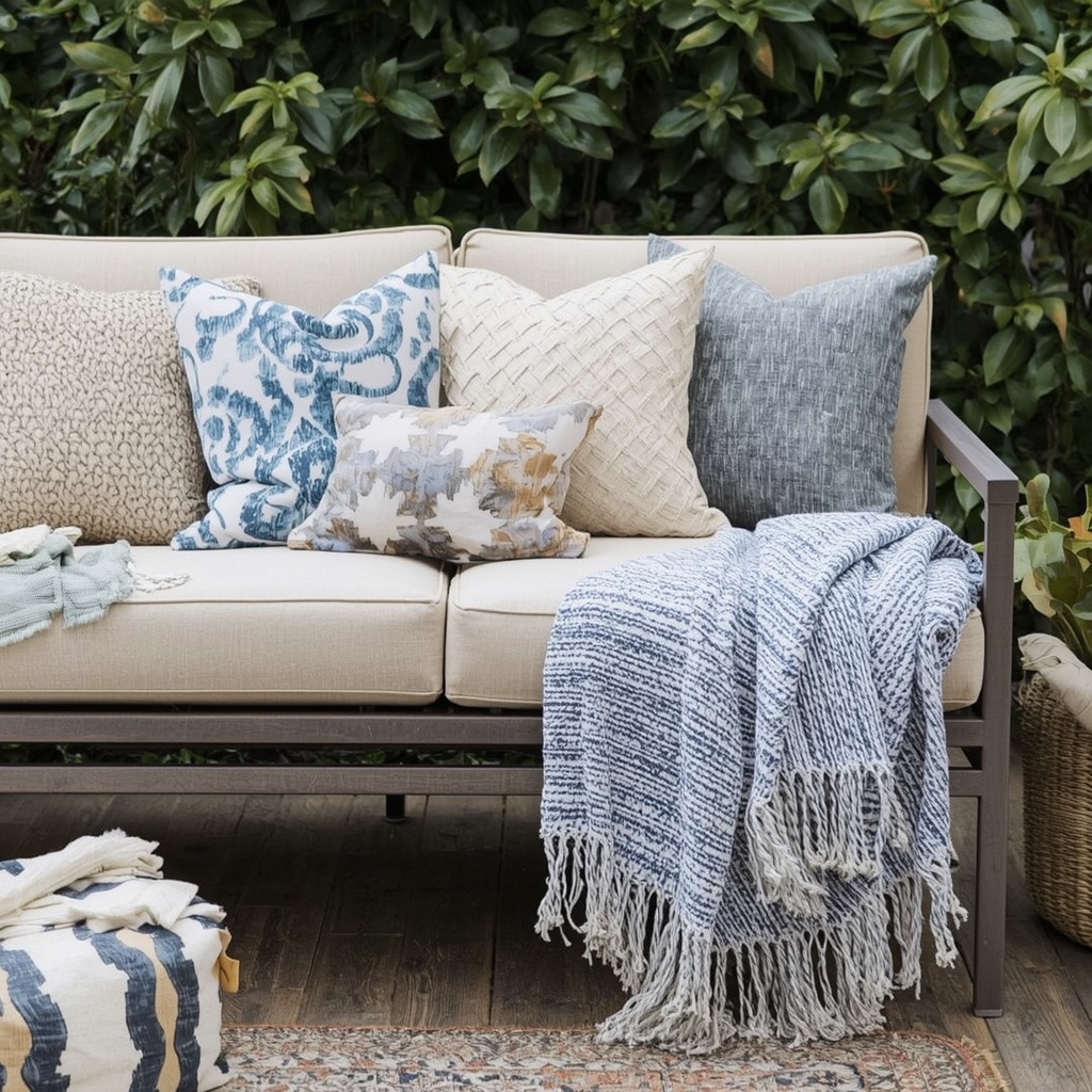  Add Texture with Soft Furnishings