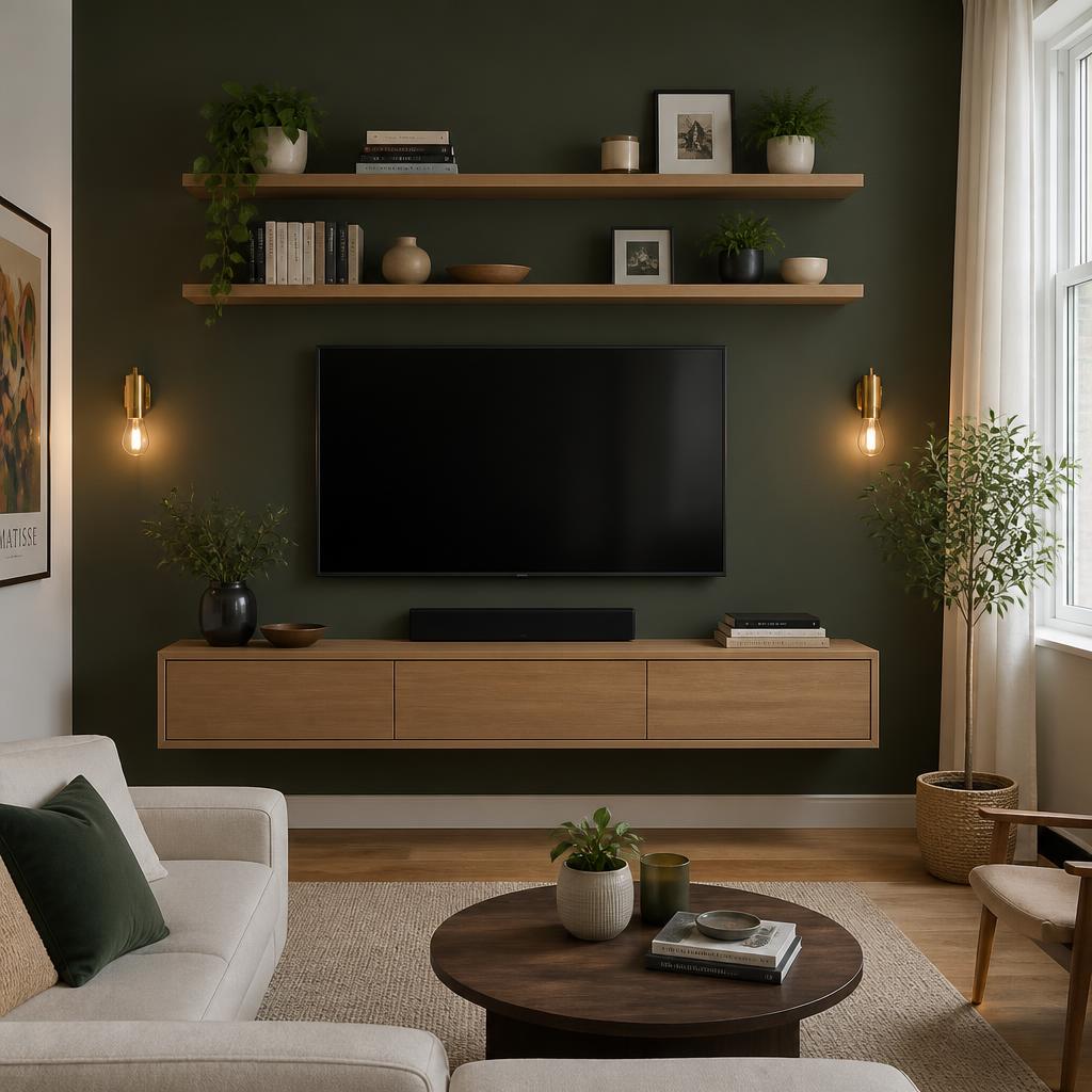 Choose a Wall-Mounted TV Console or Media Wall