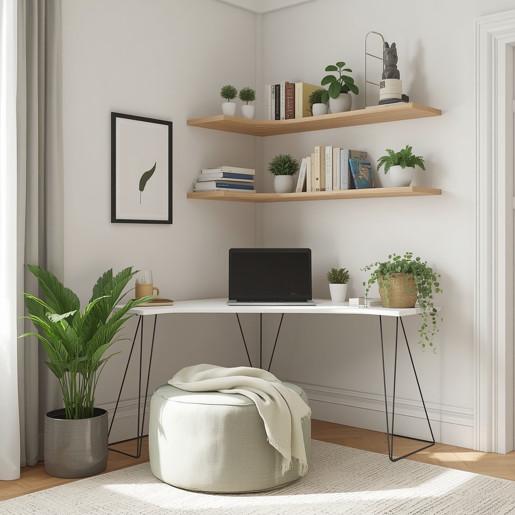 Corner Storage for Small Apartments and Renters