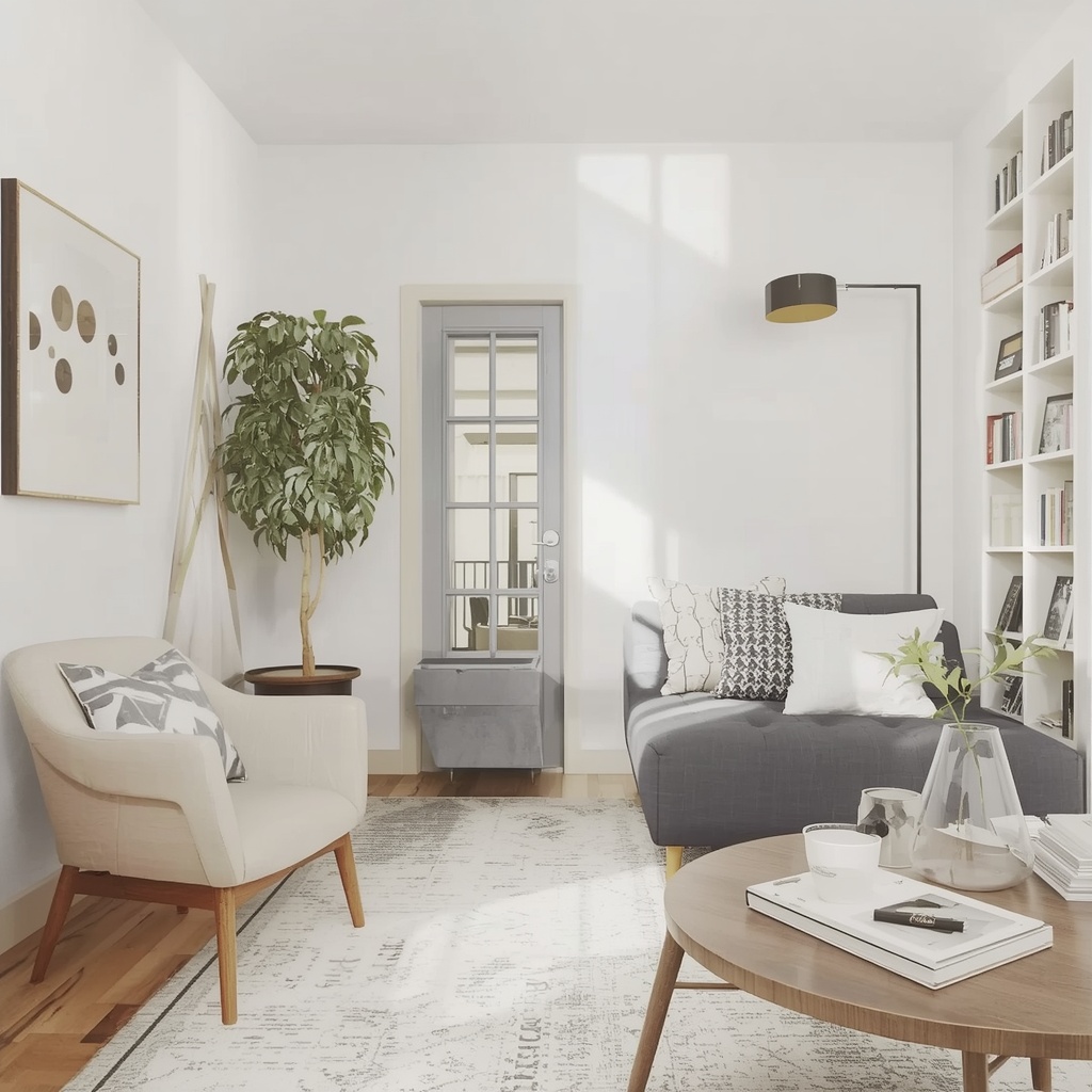 Create Zones in Open-Plan Small Homes