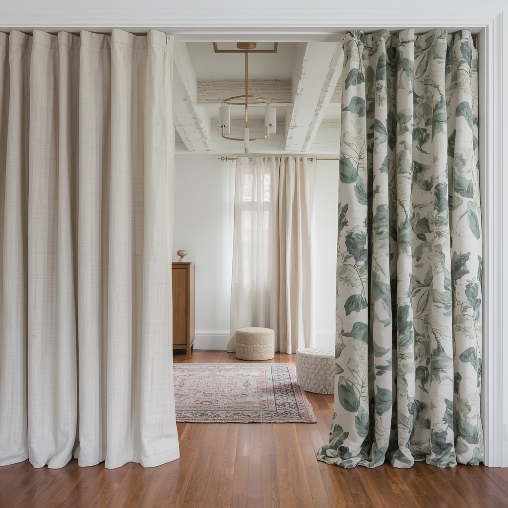Curtains as Room Dividers: A Designer Favorite