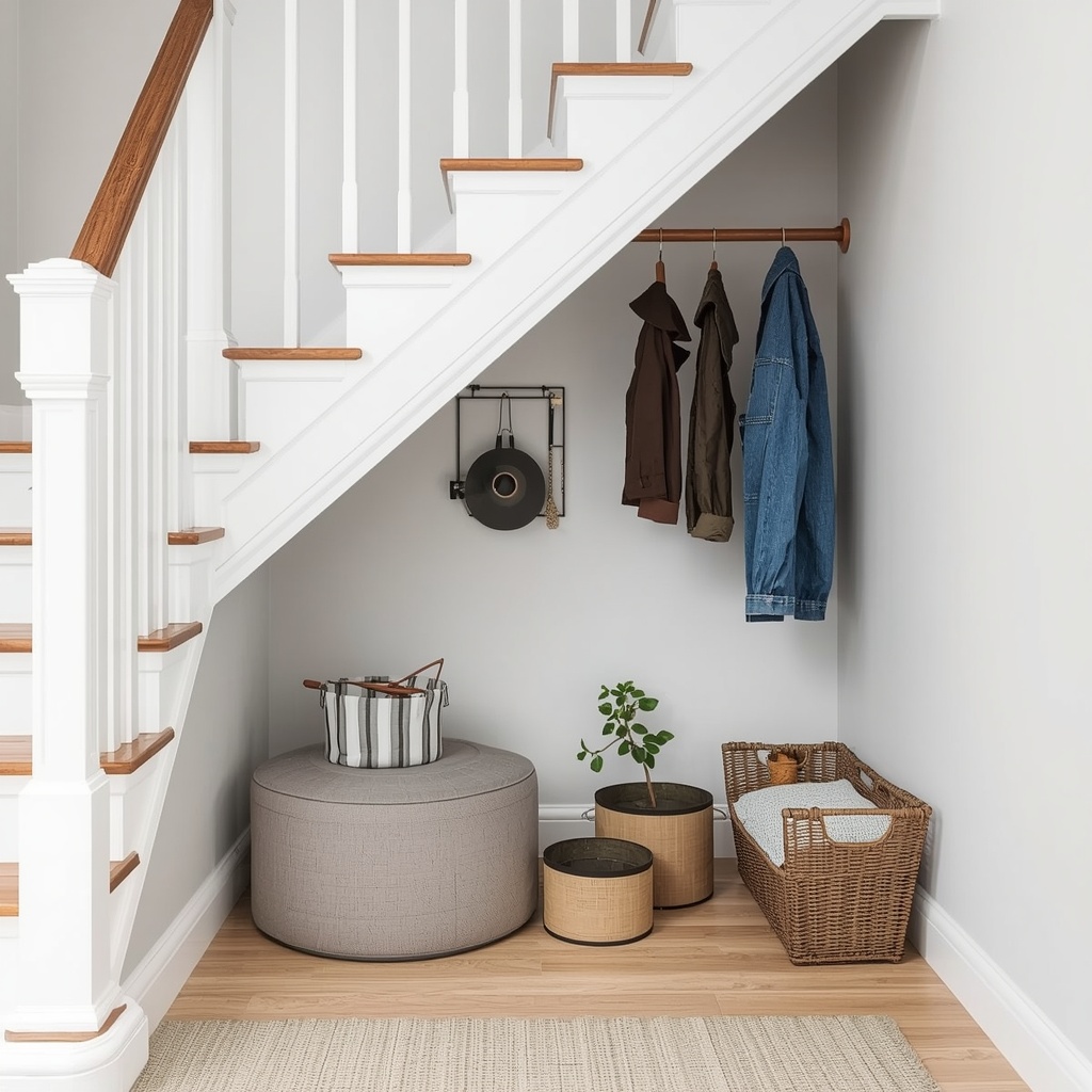 Decorating Under Stairs: Ideas for Dead Space