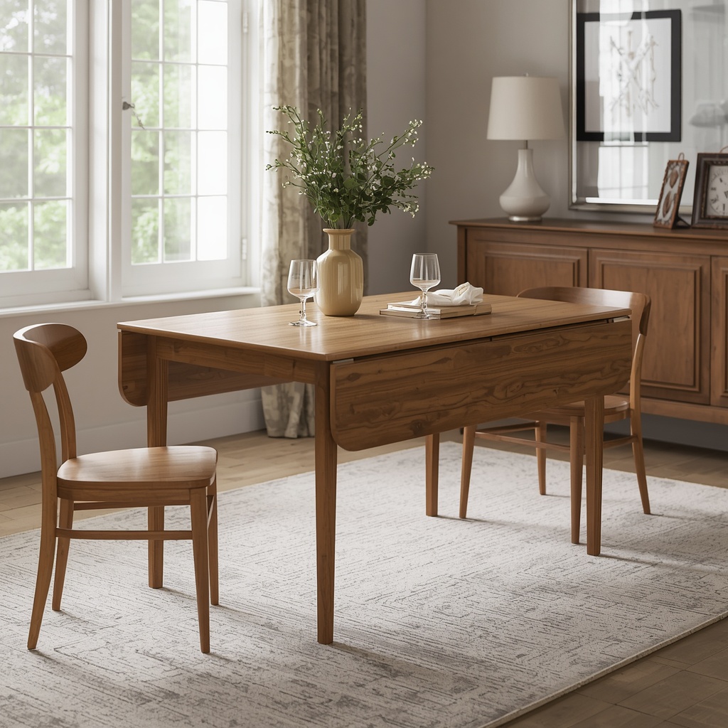Drop-Leaf and Extendable Dining Tables