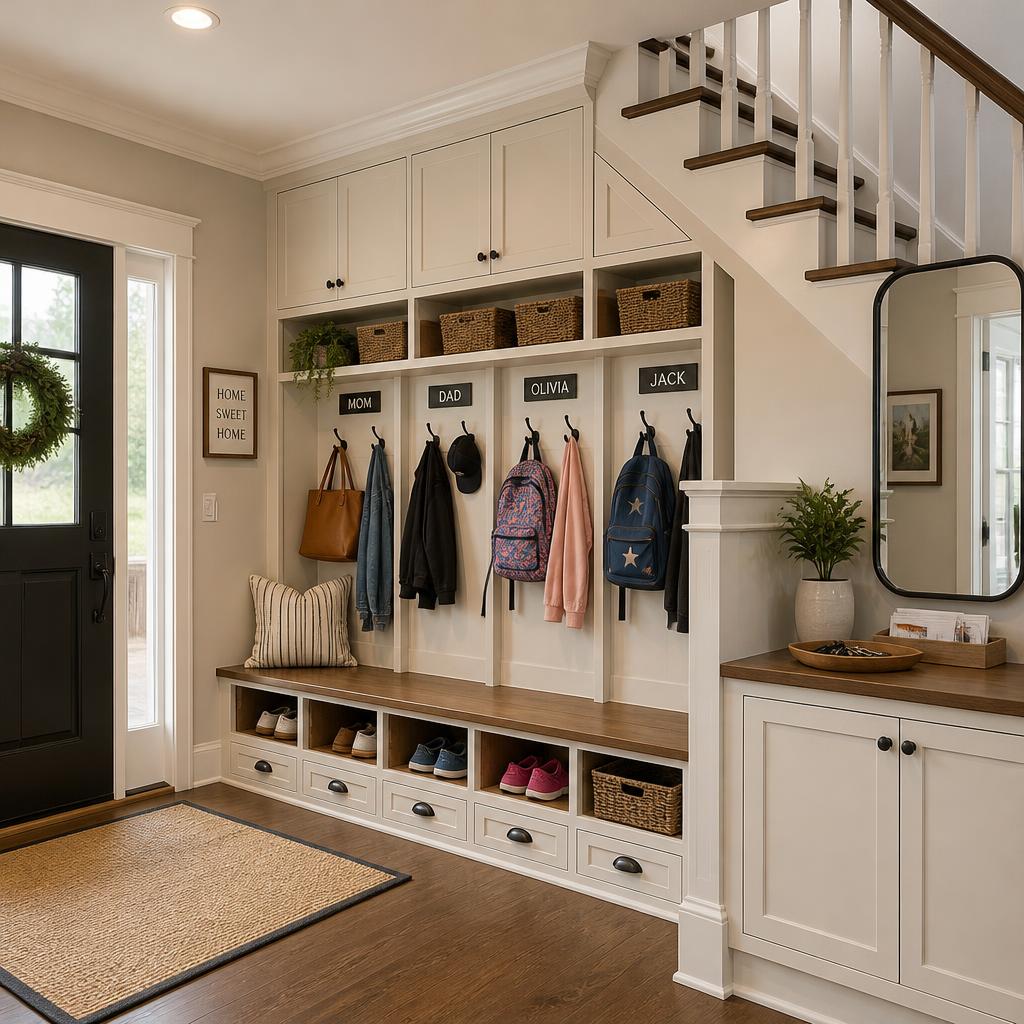 Entryway Drop Zone or Mudroom