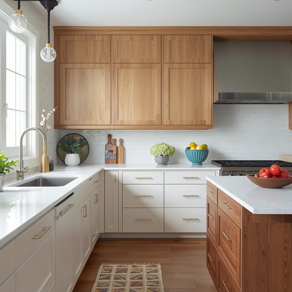 IKEA Kitchen Cabinets with Custom Fronts