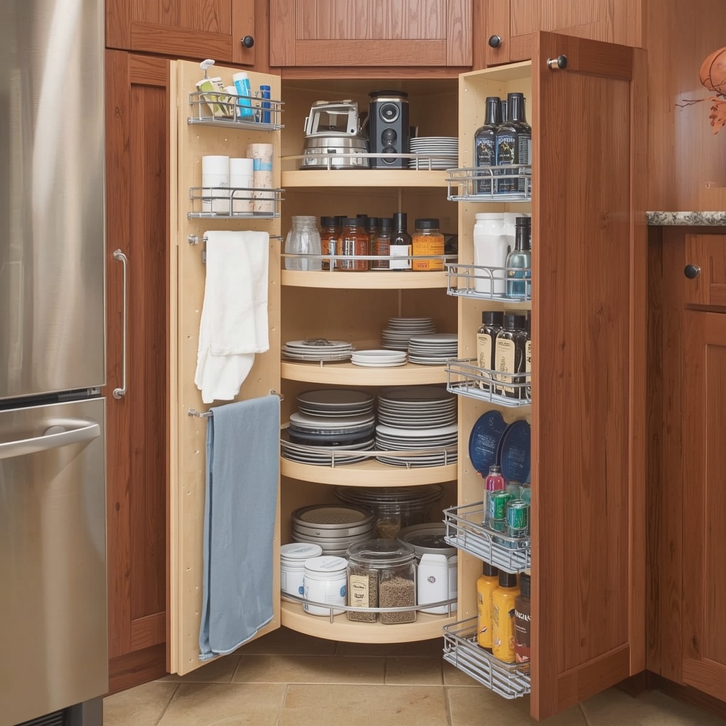 Kitchen Corner Storage Ideas