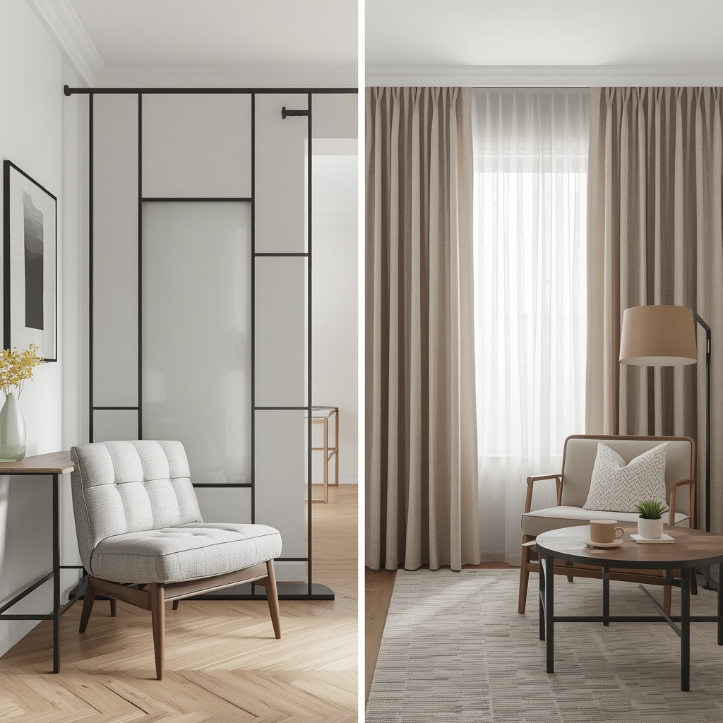 Room Dividers vs. Curtains: Which Is Right for You