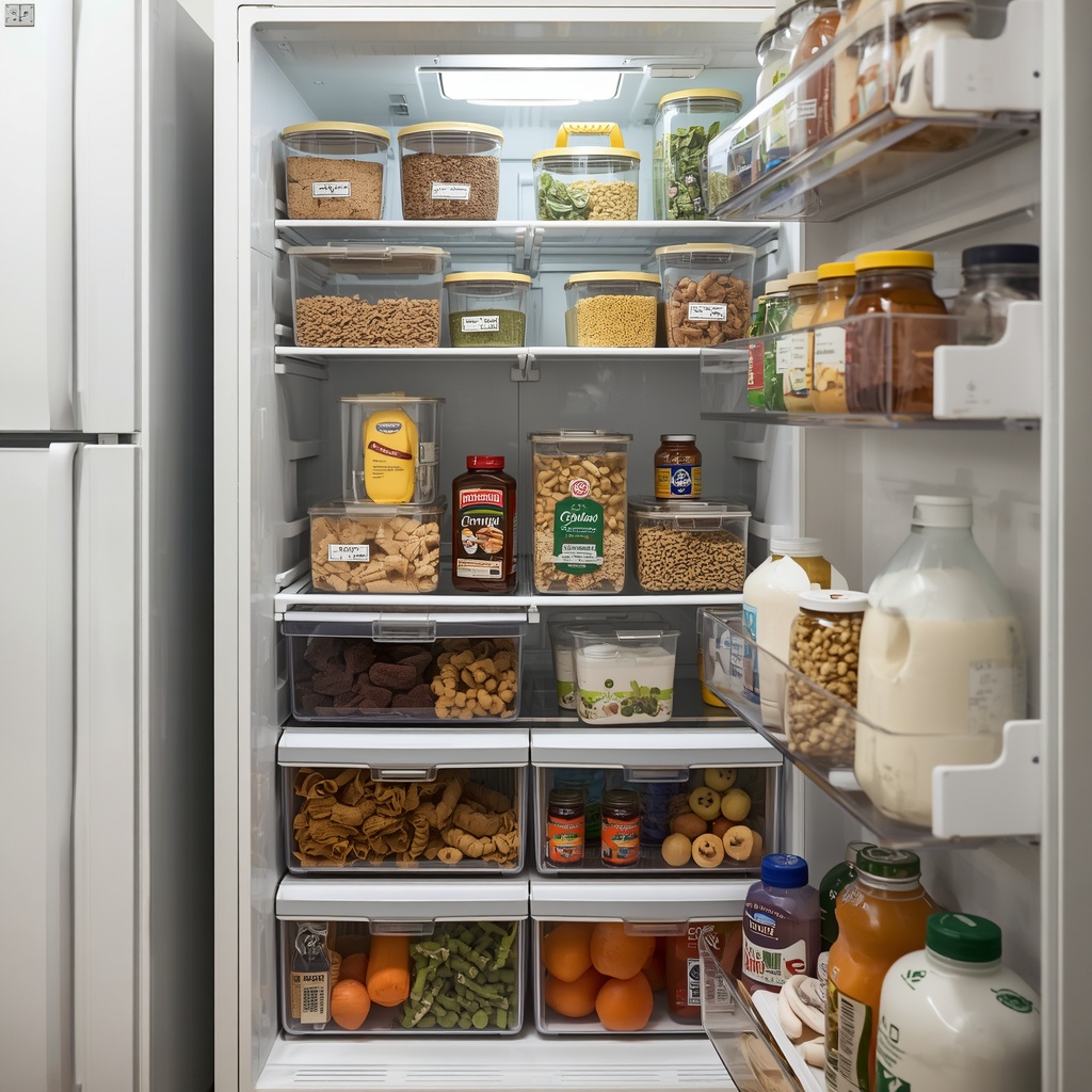 Smart Fridge and Pantry Organization