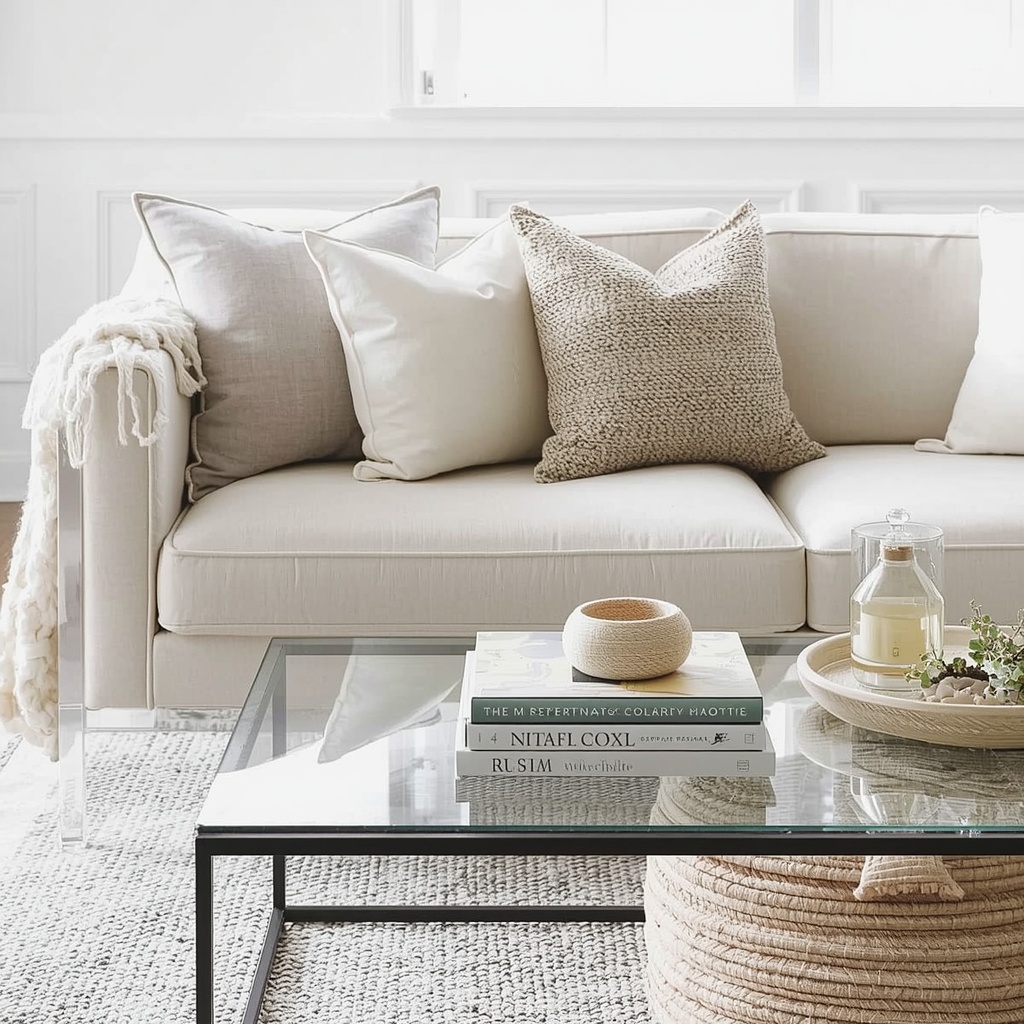 Styling Clear Furniture Without Making It Look Cold