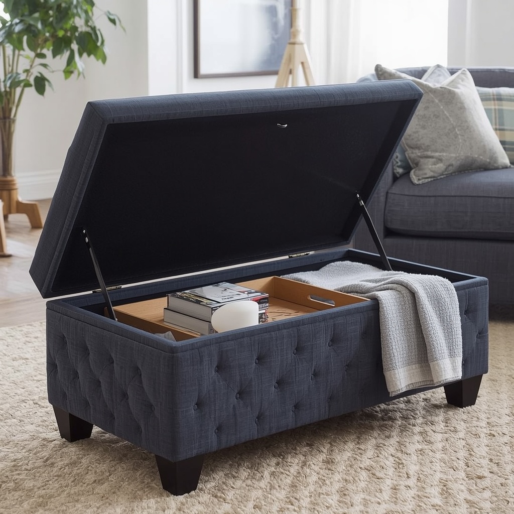 The Storage Ottoman: The Hardest-Working Piece in the Room