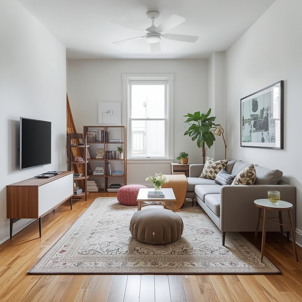 The Zoned Studio Living Room