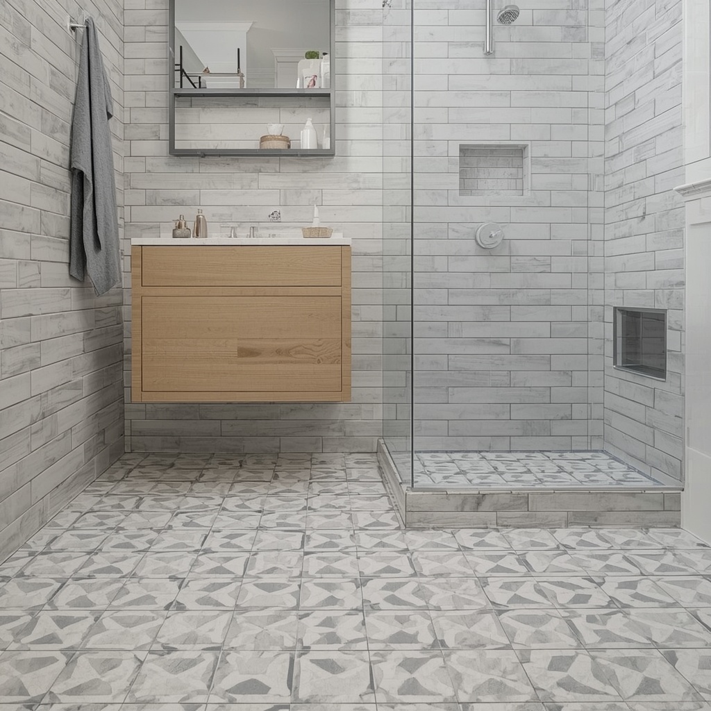 Tile Tricks That Stretch the Space