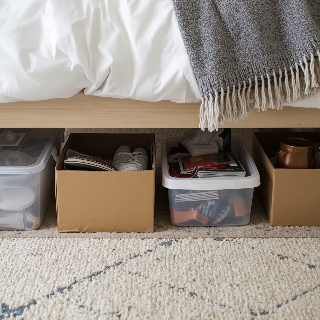 Why Most Under-Bed Storage Looks Messy