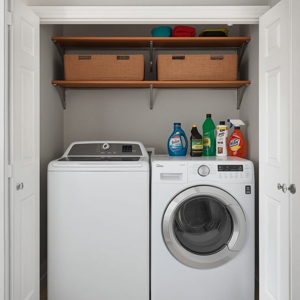 Why Small Laundry Rooms Feel So Chaotic